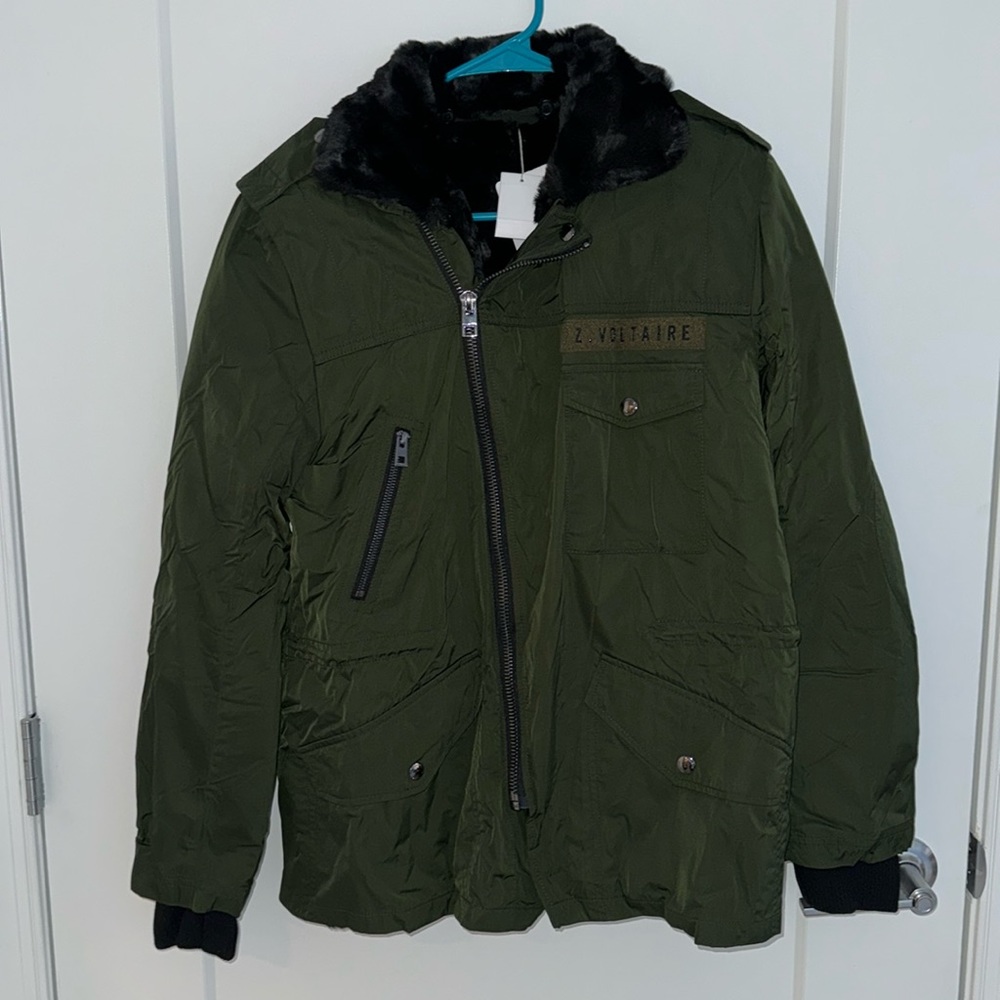 NWT Zadig & Voltaire Keys Nylon Jacket